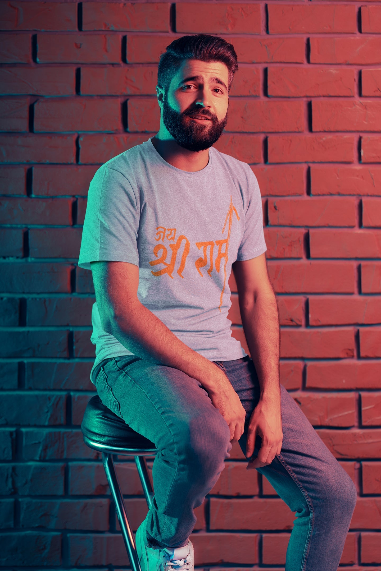 Jai Shri Ram Summer T-shirt For Men