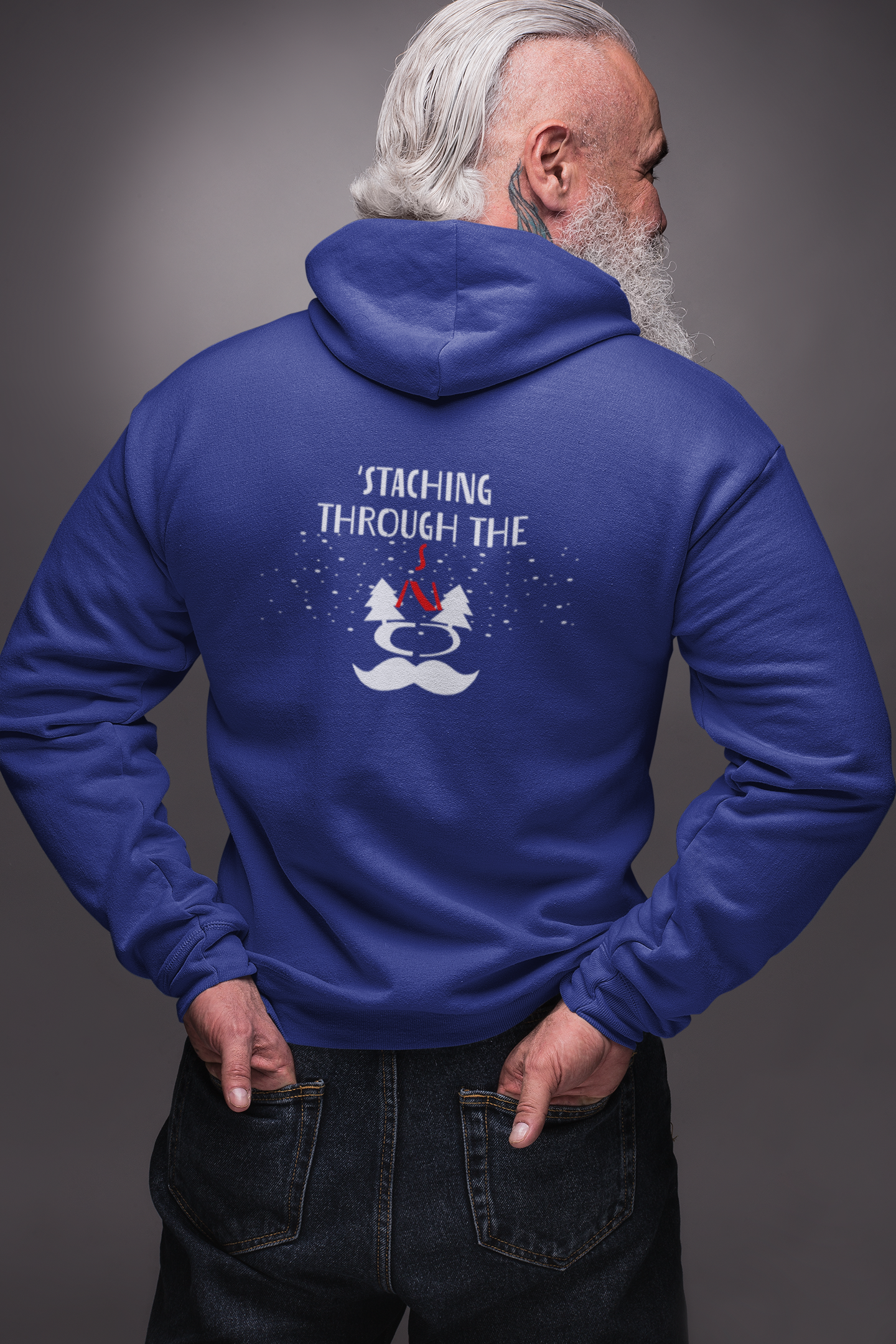 Hoodies for Men ( STACHING THROUGH THE SNOW )