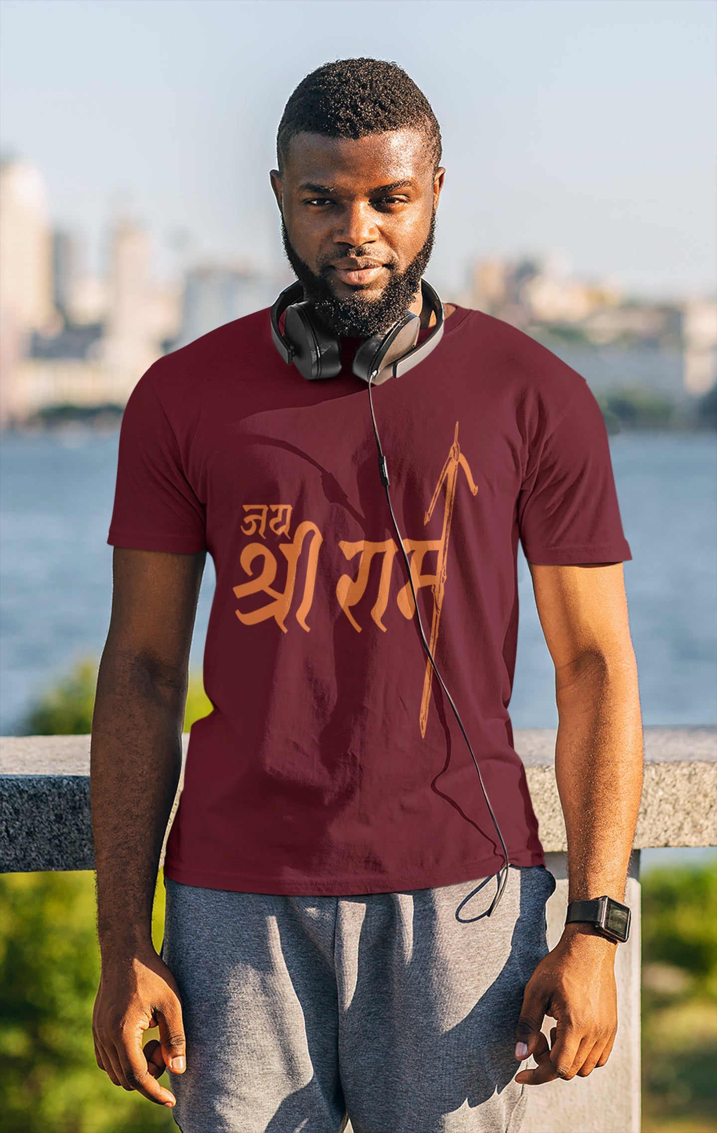 Jai Shri Ram Summer T-shirt For Men