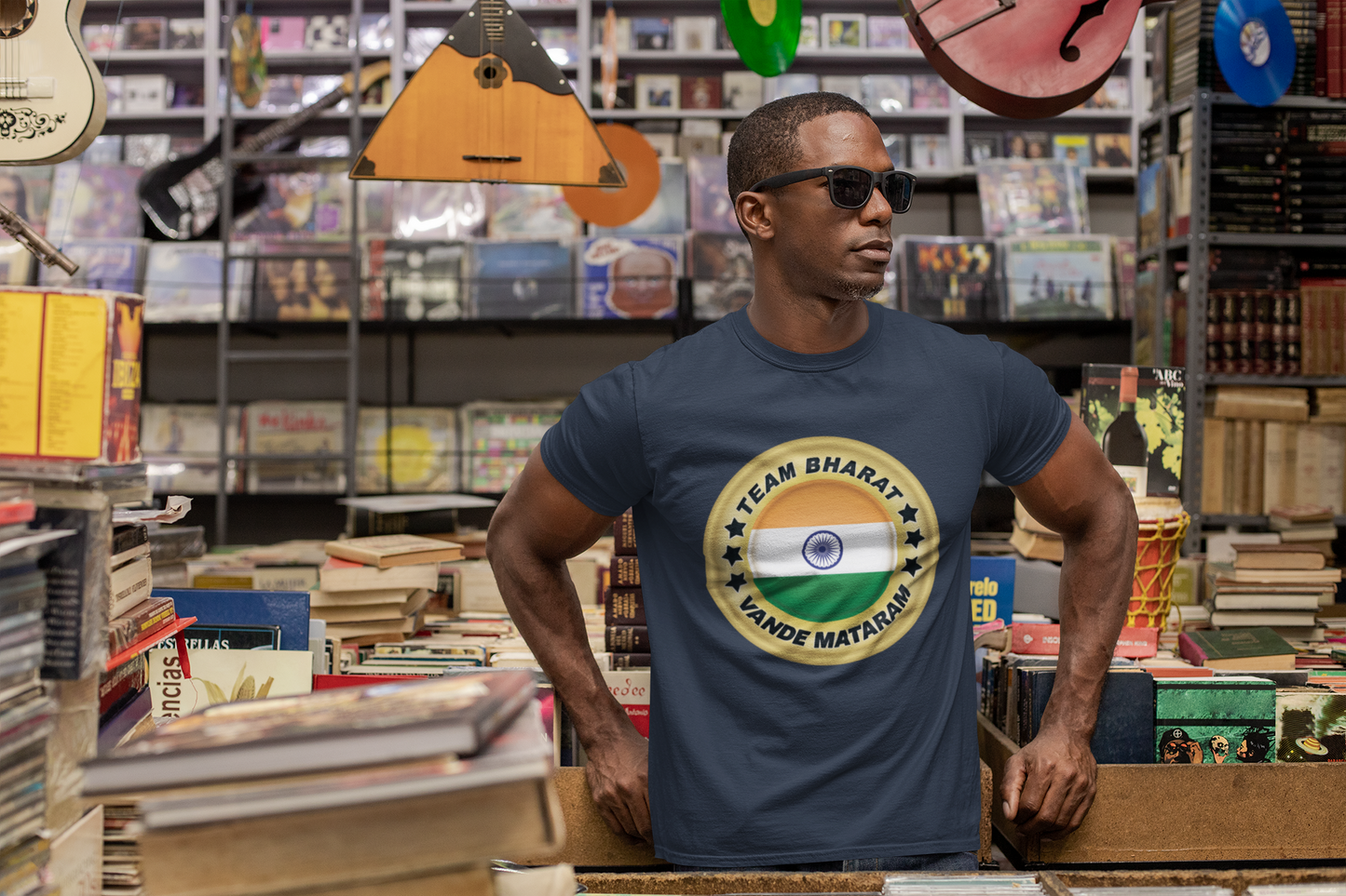 Sommer-T-Shirt für Herren (TEAM BHARAT)