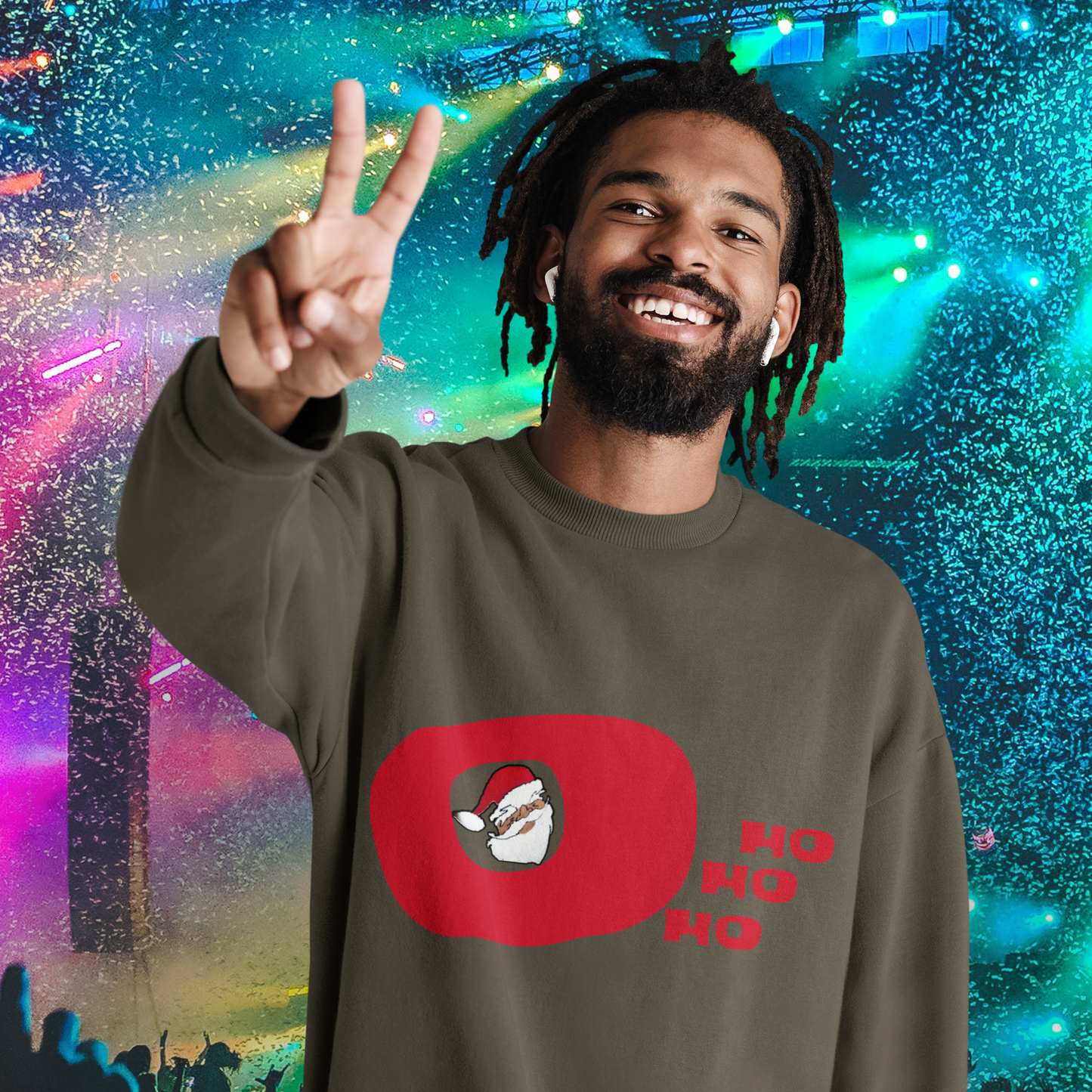 Sweatshirt for Men ( O HO HO HO )