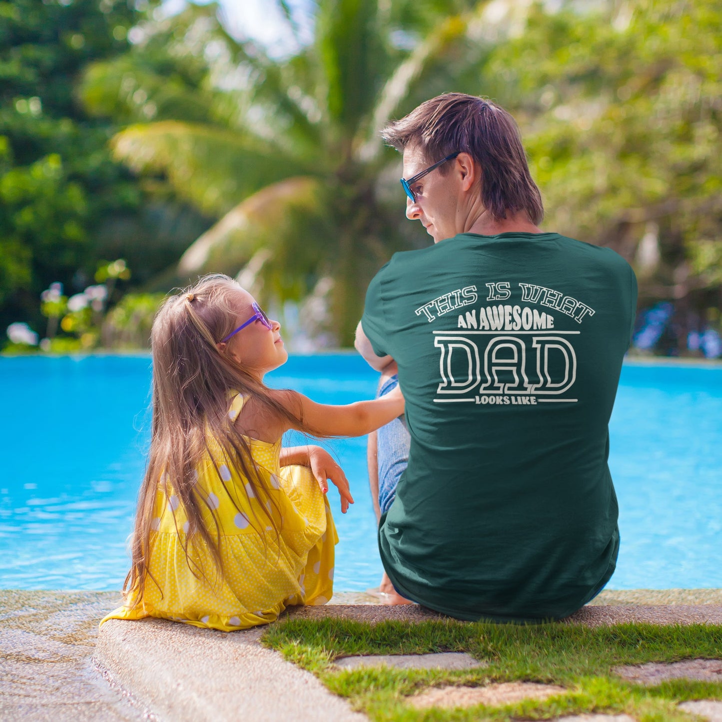 Sommer-T-Shirt für Männer (So sieht ein toller Vater aus)