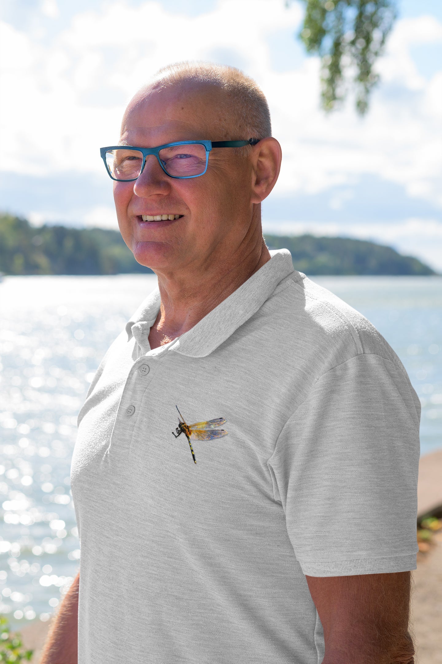 Polo T-shirt for Men(DRAGONFLY)