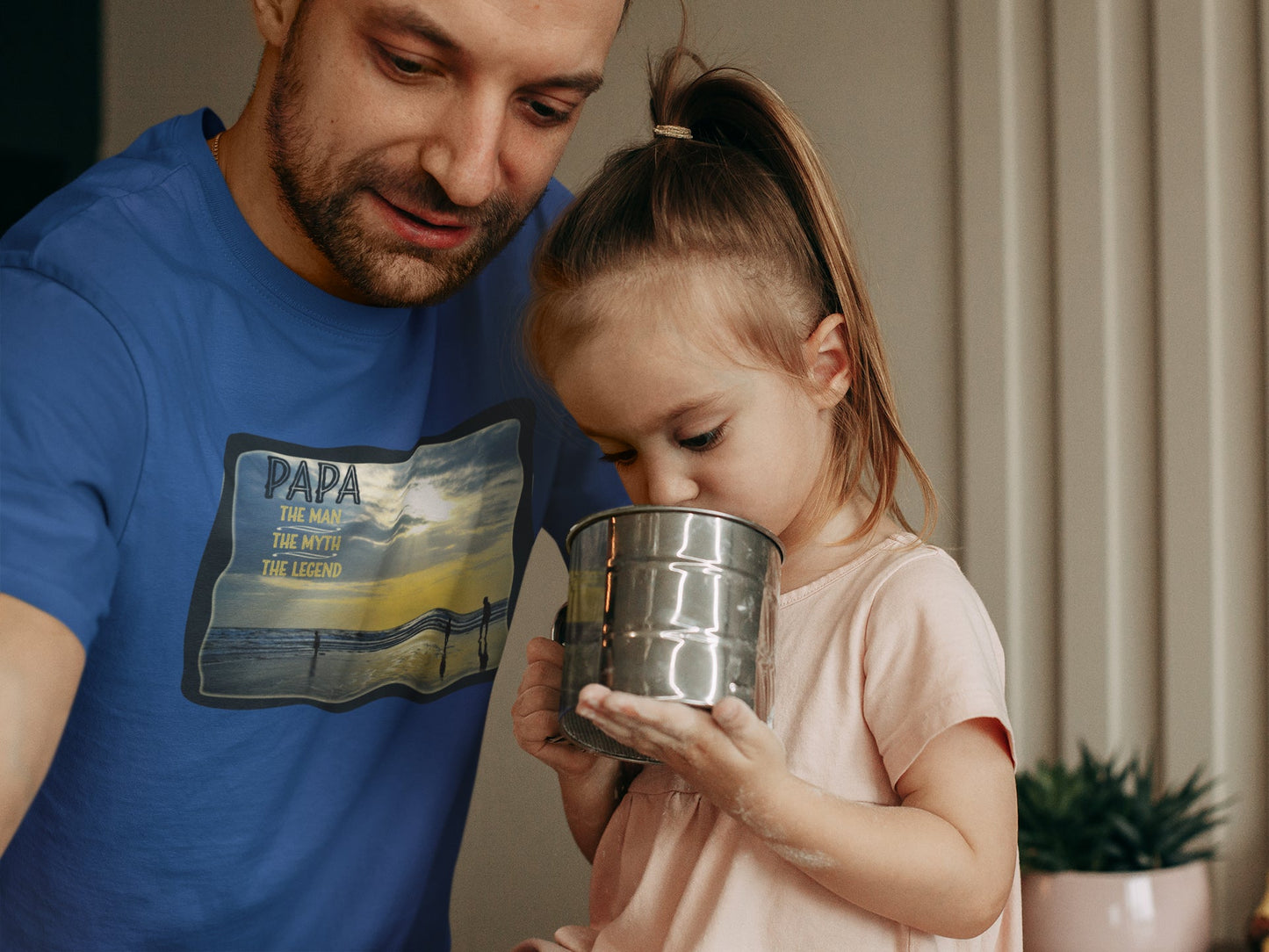 Papa, der Mann, der Mythos, die Legende, Sommer-T-Shirt für Herren