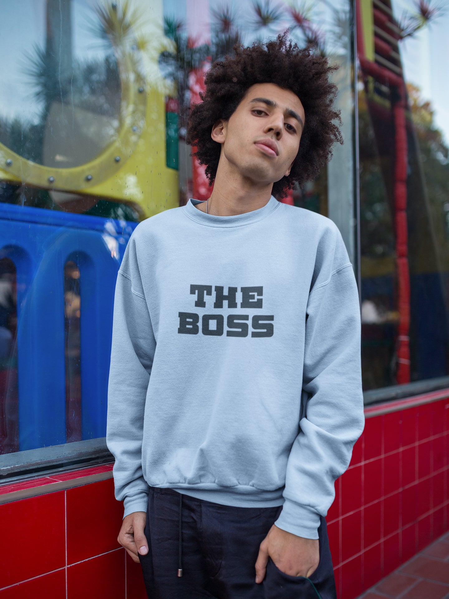 The Boss Unisex Sweatshirt