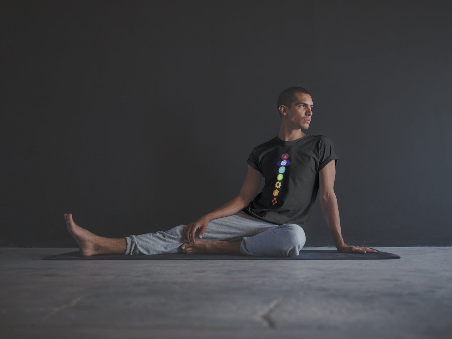 7 Chakras Summer T-shirt for Men