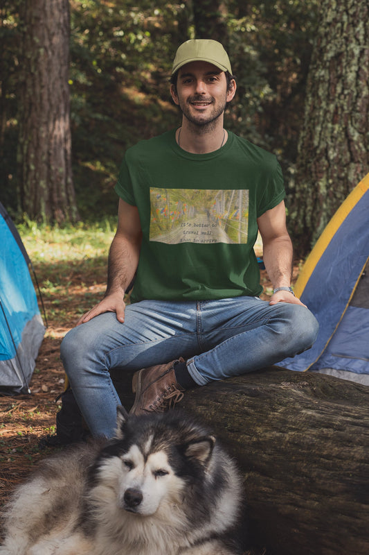 Travel Well Sommer-T-Shirt für Herren