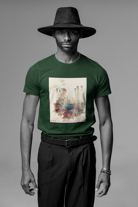 Umweltfreundliches Diwali-Sommer-T-Shirt für Männer