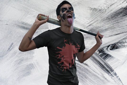 Blutiges Sommer-T-Shirt für Männer