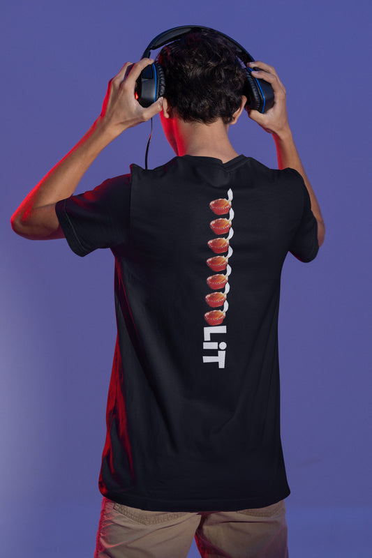 Sommer-T-Shirt für Herren (LIT Bold Back Print)