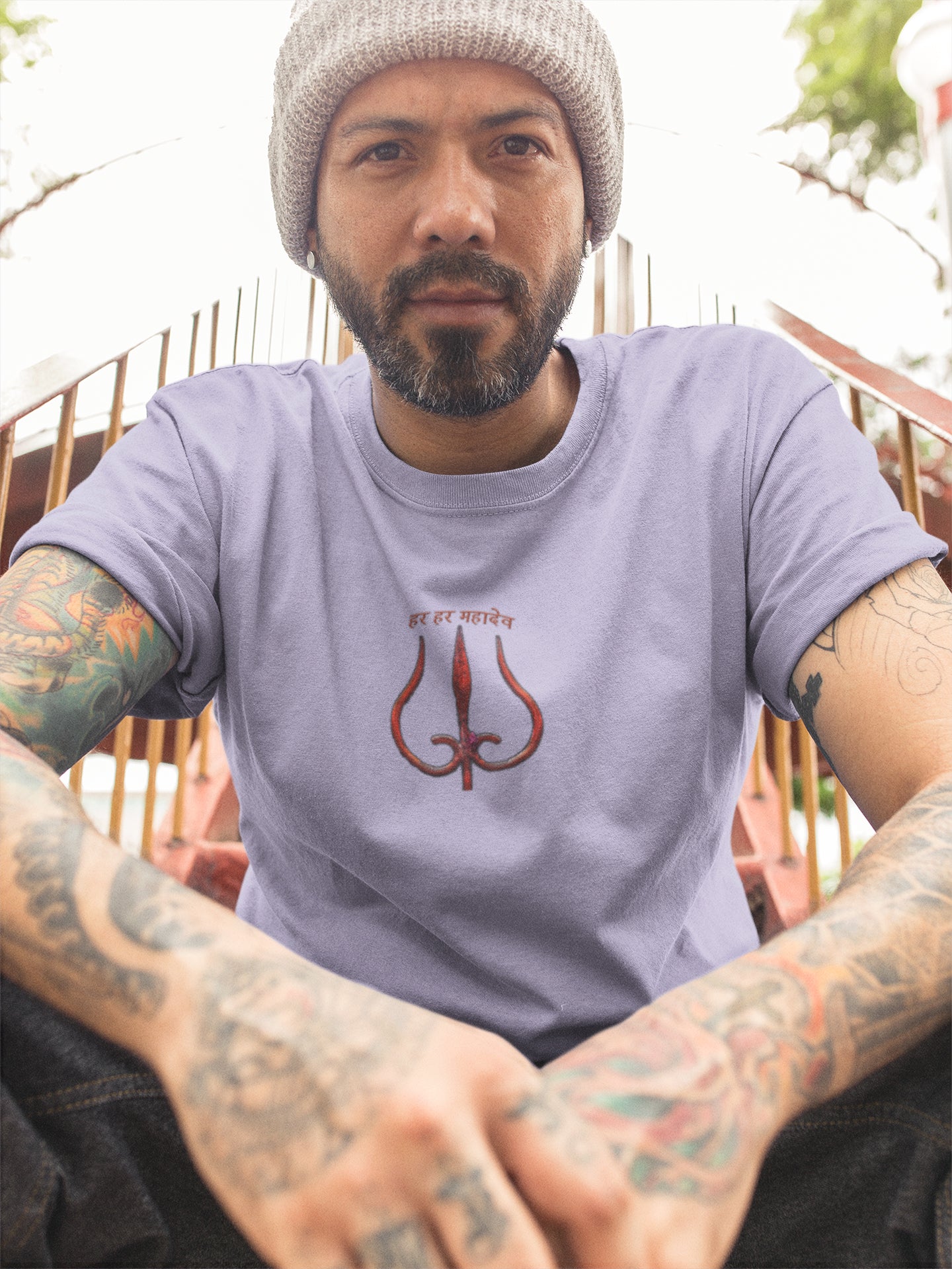 Summer T-shirt for Men(हर हर महादेव)