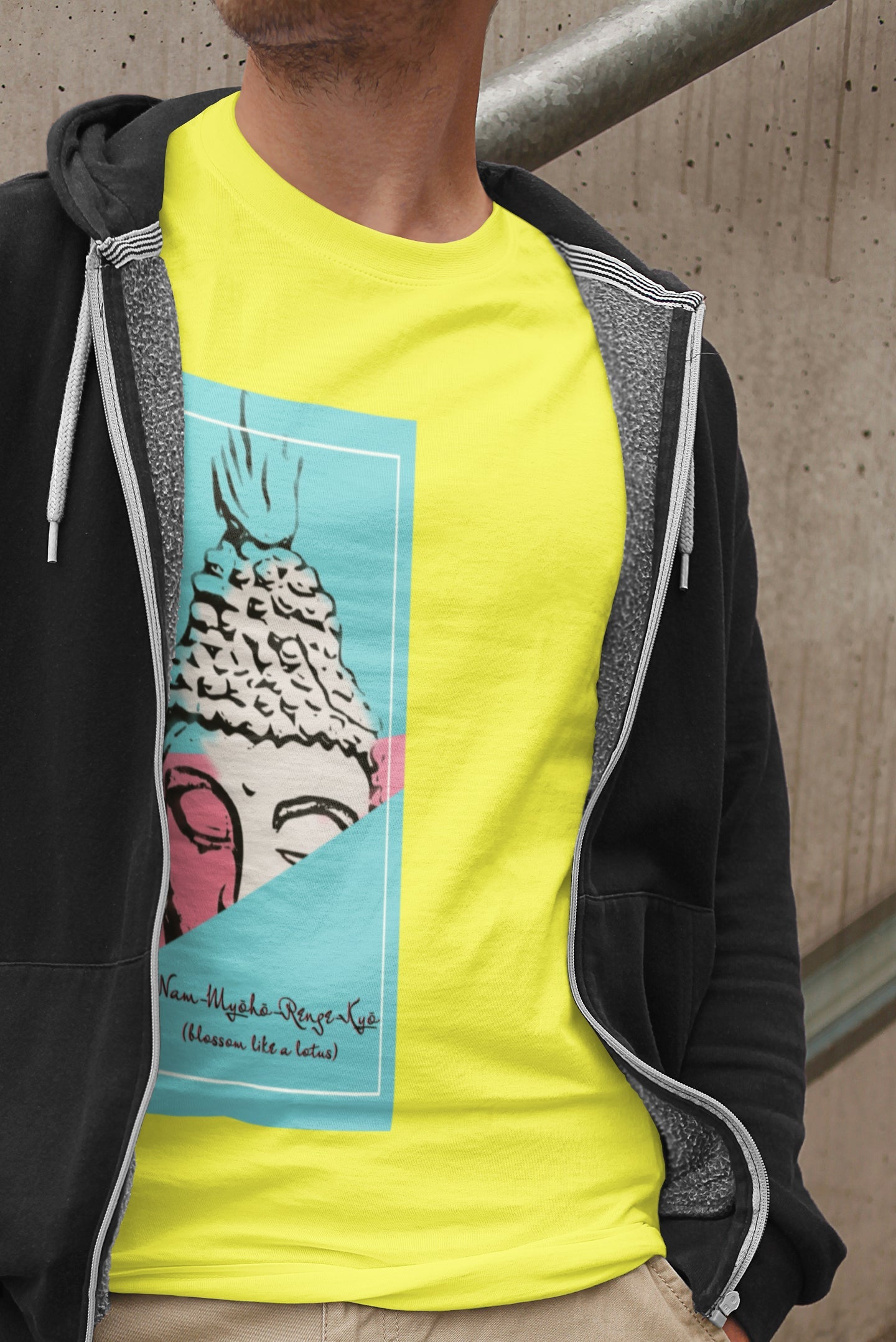 Lotus Blossom Summer T-shirt for Men