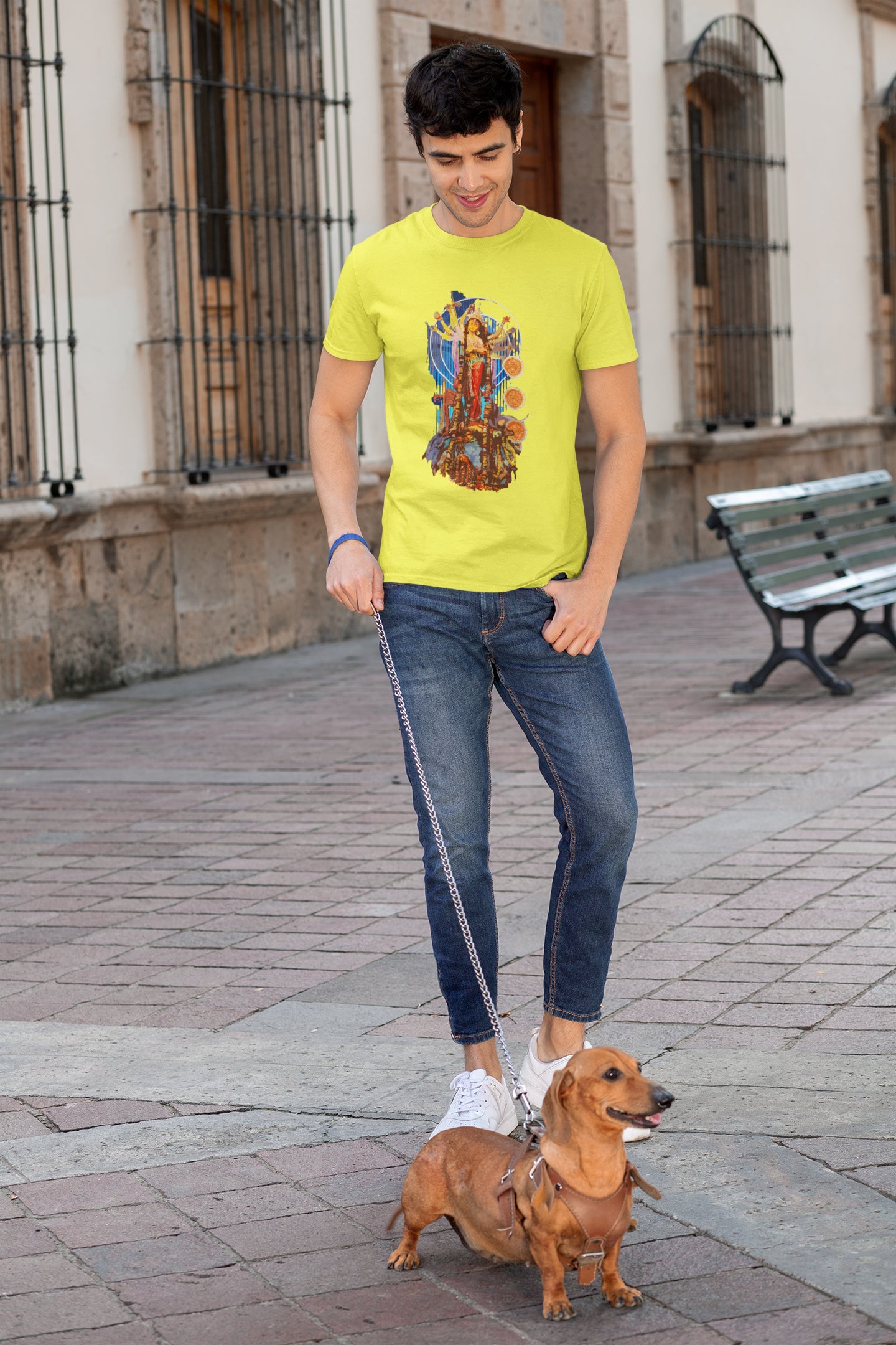 Durga Puja Summer T-shirt for Men
