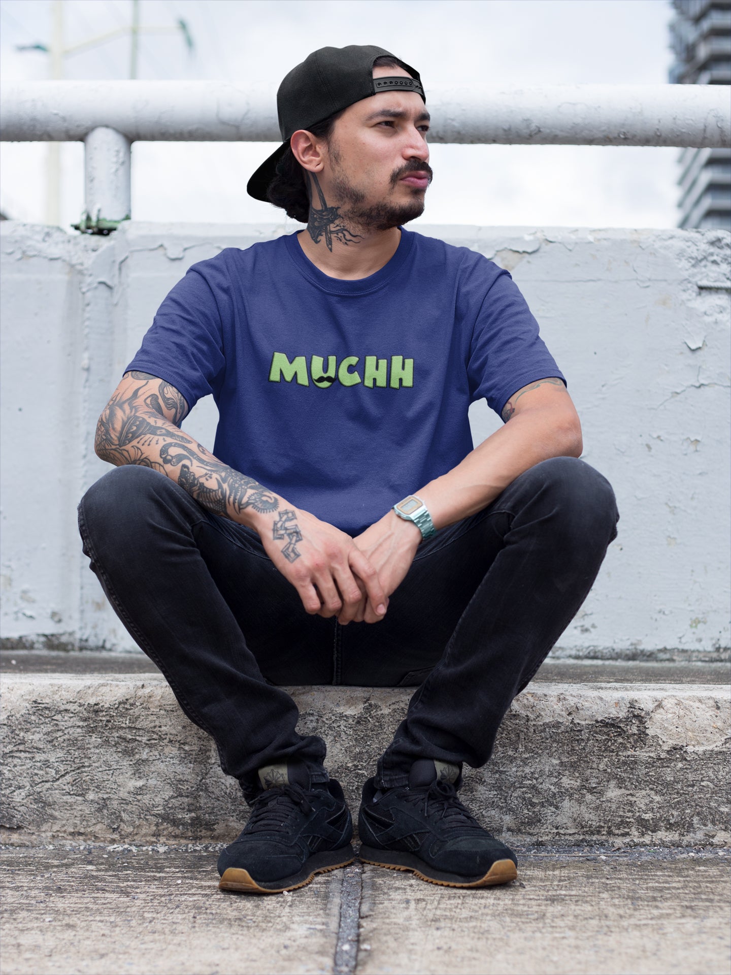 Muchh Sommer-T-Shirt für Herren