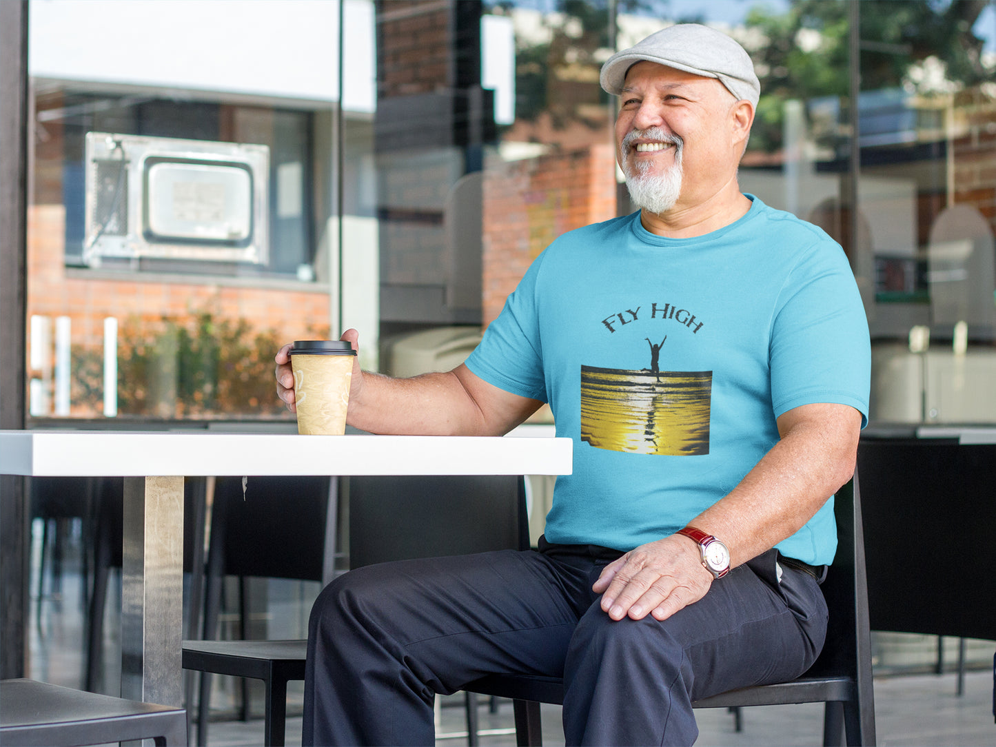 Fly High Shrivardhan Summer T-shirt for Men