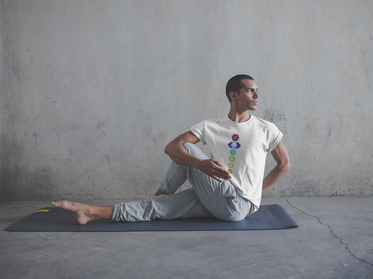 7 Chakras Summer T-shirt for Men