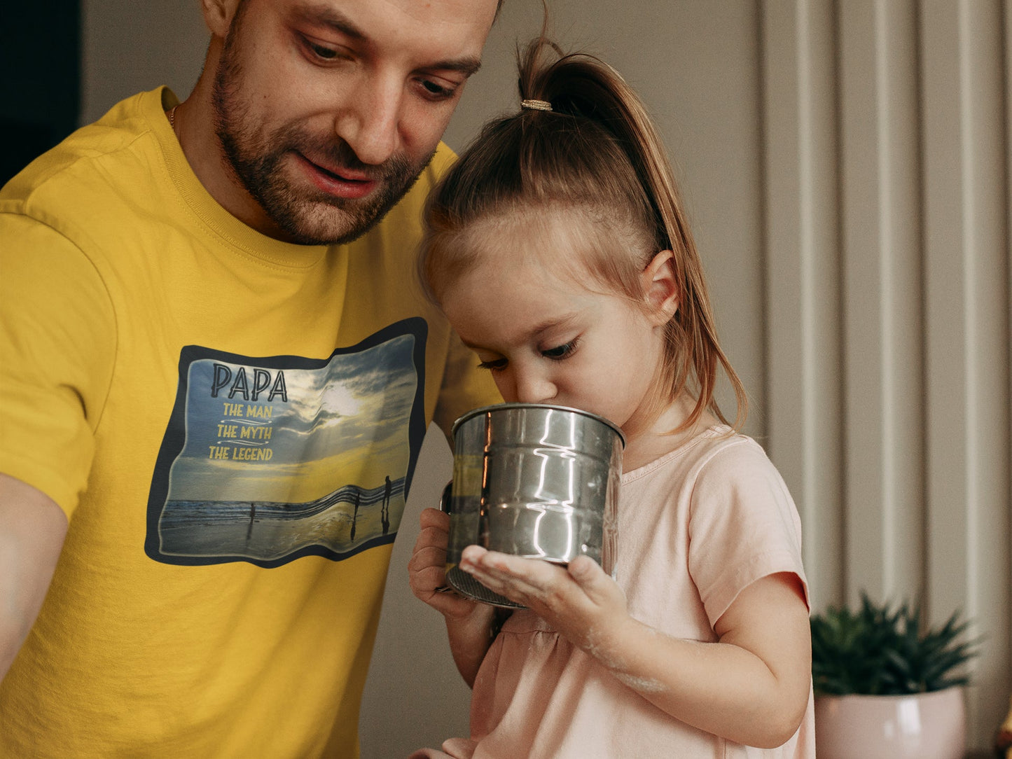 Papa, der Mann, der Mythos, die Legende, Sommer-T-Shirt für Herren