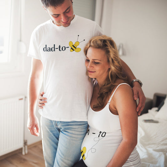 Dad To Bee Sommer-T-Shirt für Männer