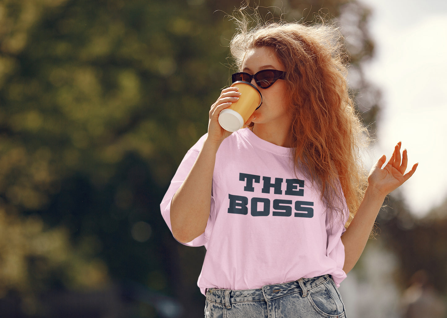 The Boss Unisex Oversized T-shirt