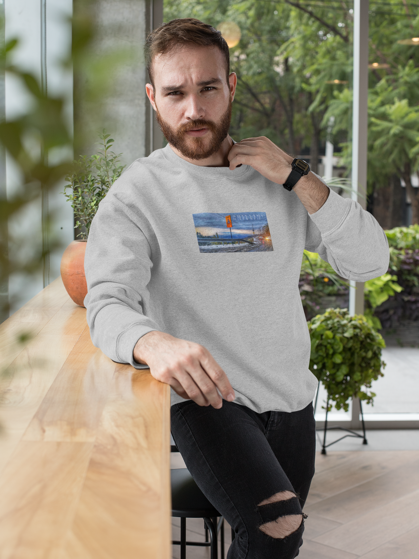 Chilling Sweatshirt For Men