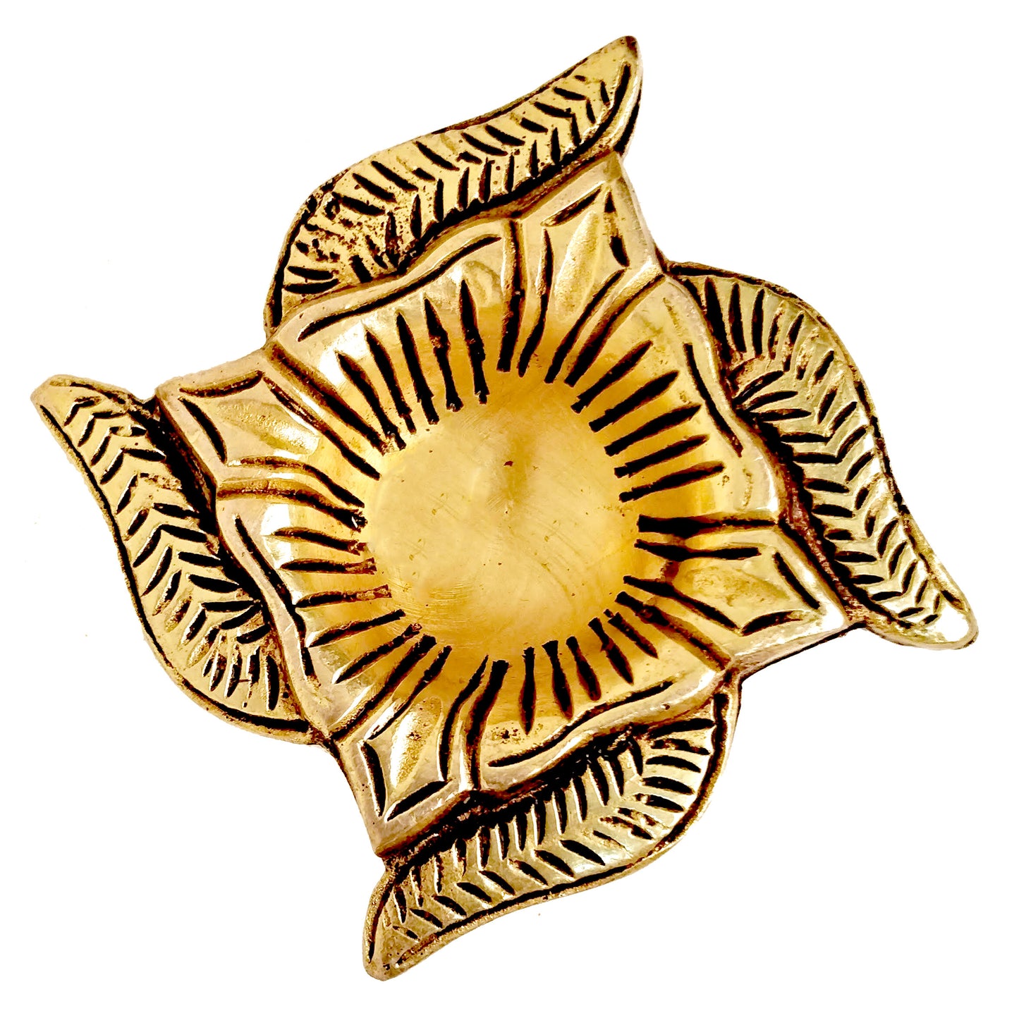 Swastik Brass Diya