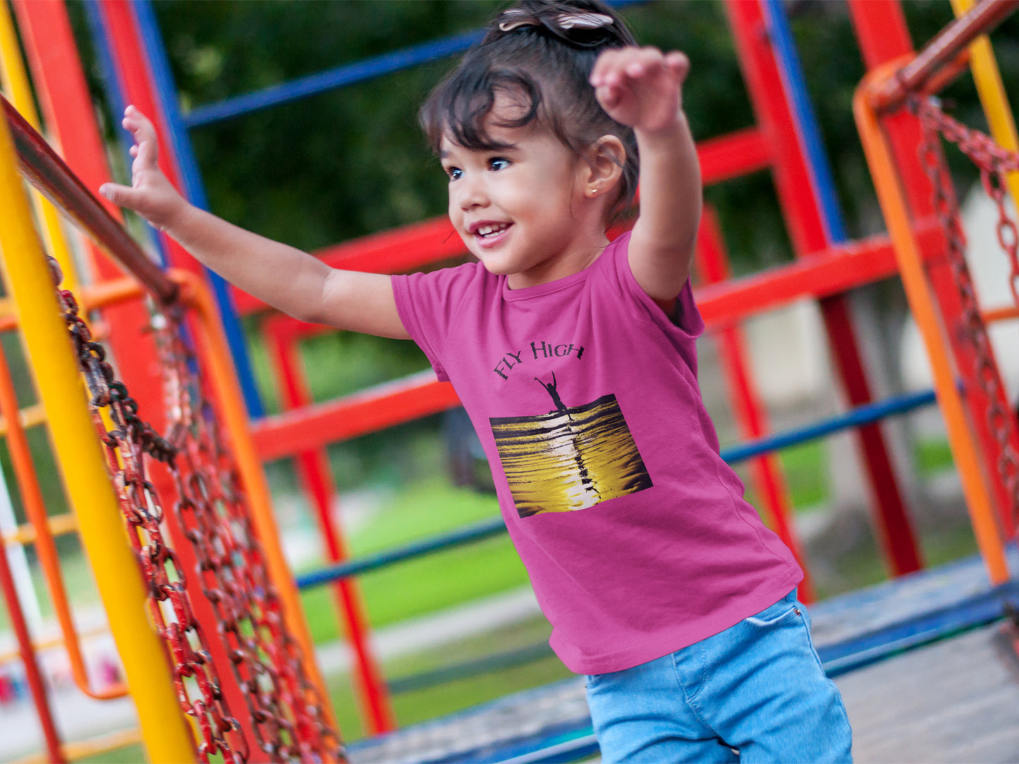 Fly High Shrivardhan Summer T-shirt for Girls