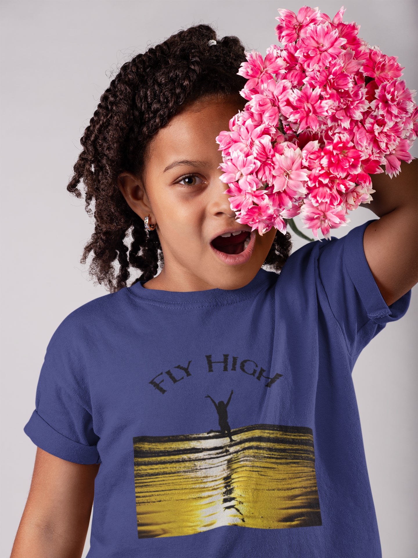 Fly High Shrivardhan Summer T-shirt for Girls