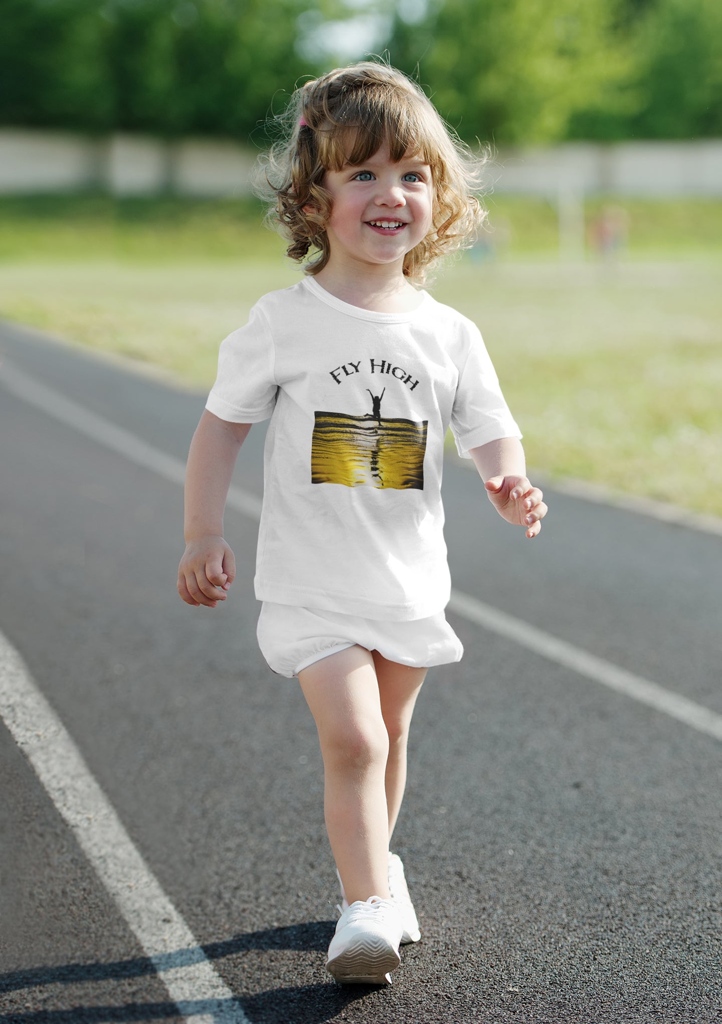 Fly High Shrivardhan Summer T-shirt for Girls
