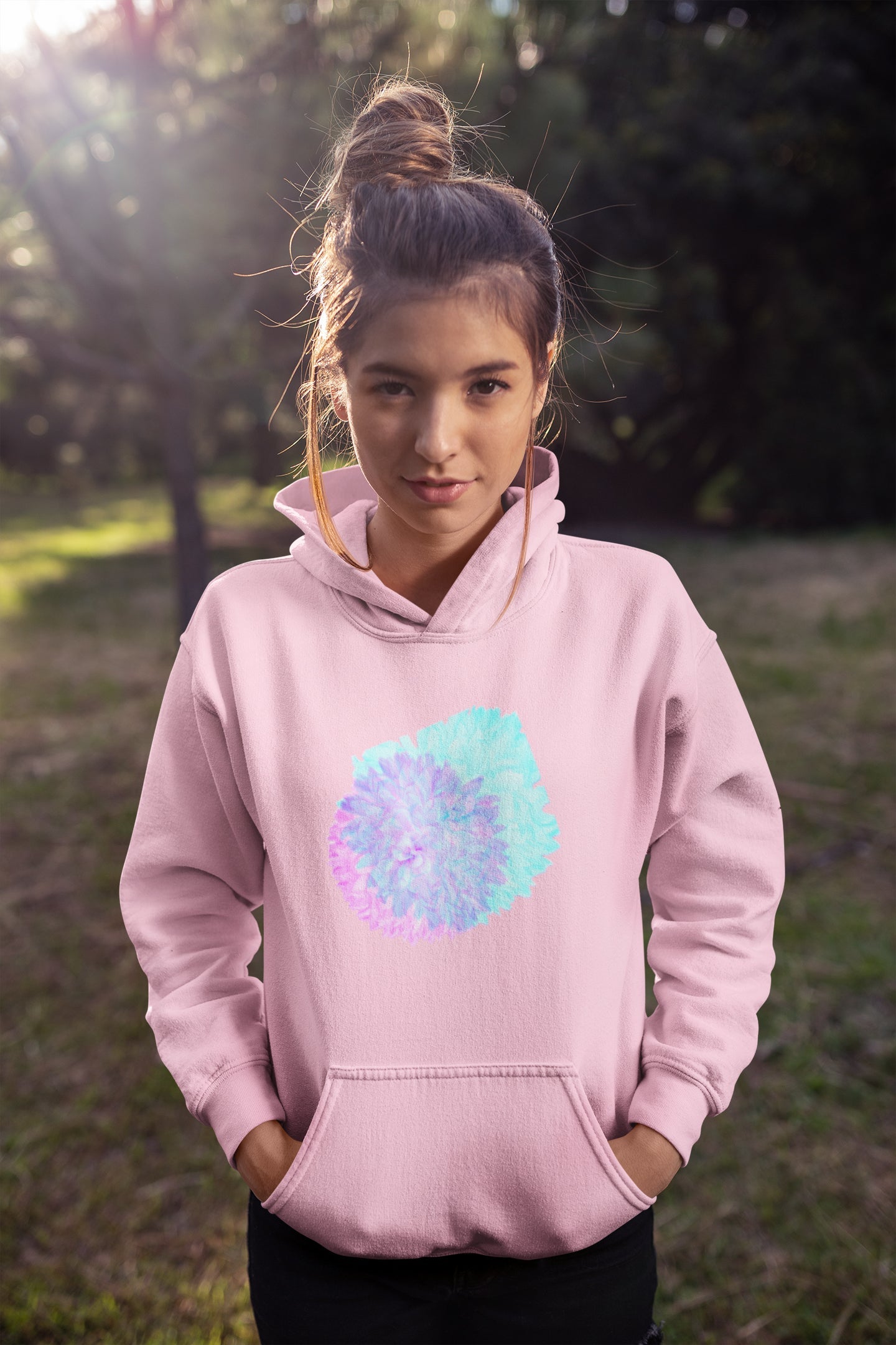 Unisex Hoodies (Dahlia Dual Tone)