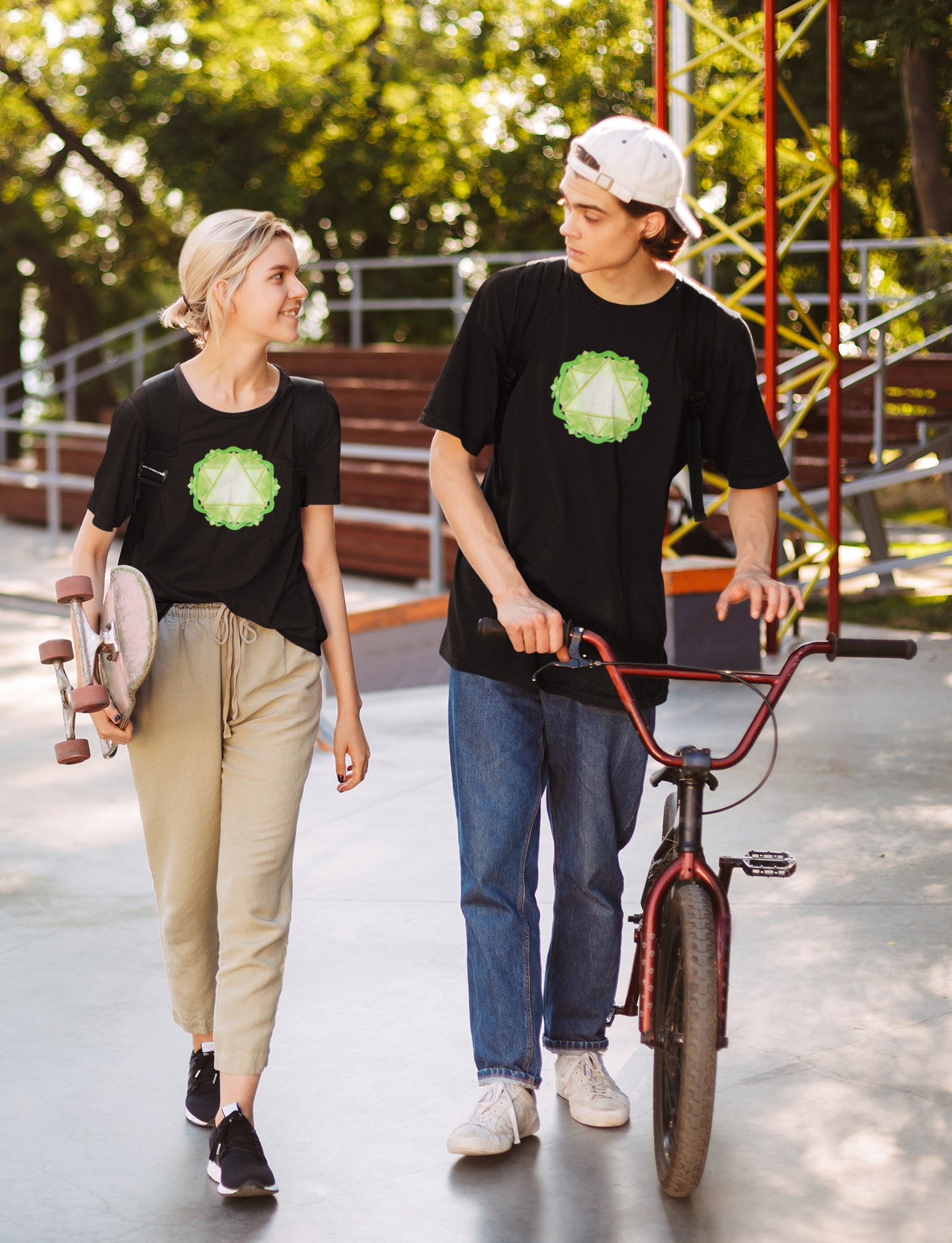 Heart Chakra Unisex Oversized T-shirt