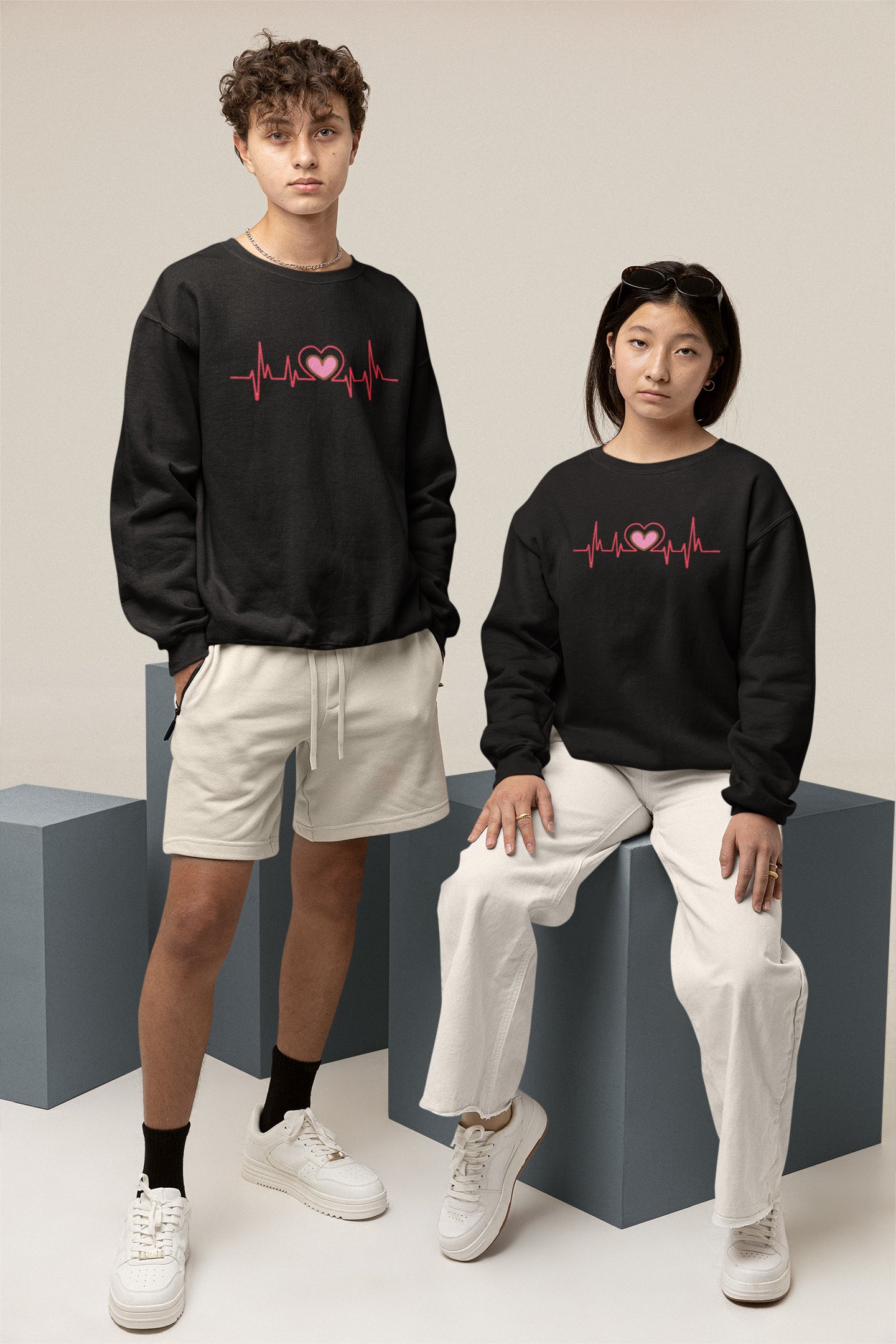 Heart Beat Unisex Sweatshirt