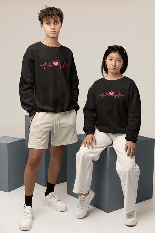 Heart Beat Unisex Sweatshirt