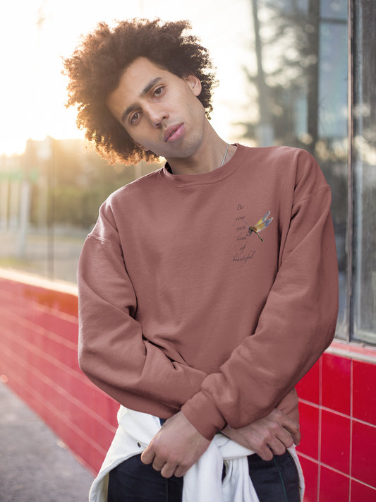 Your Own Kind Of Beautiful Pocket Print Unisex Sweatshirt