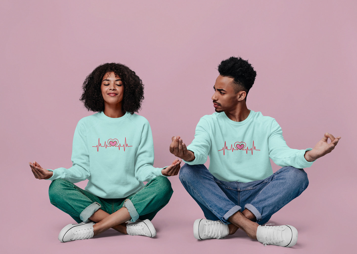 Heart Beat Unisex Sweatshirt