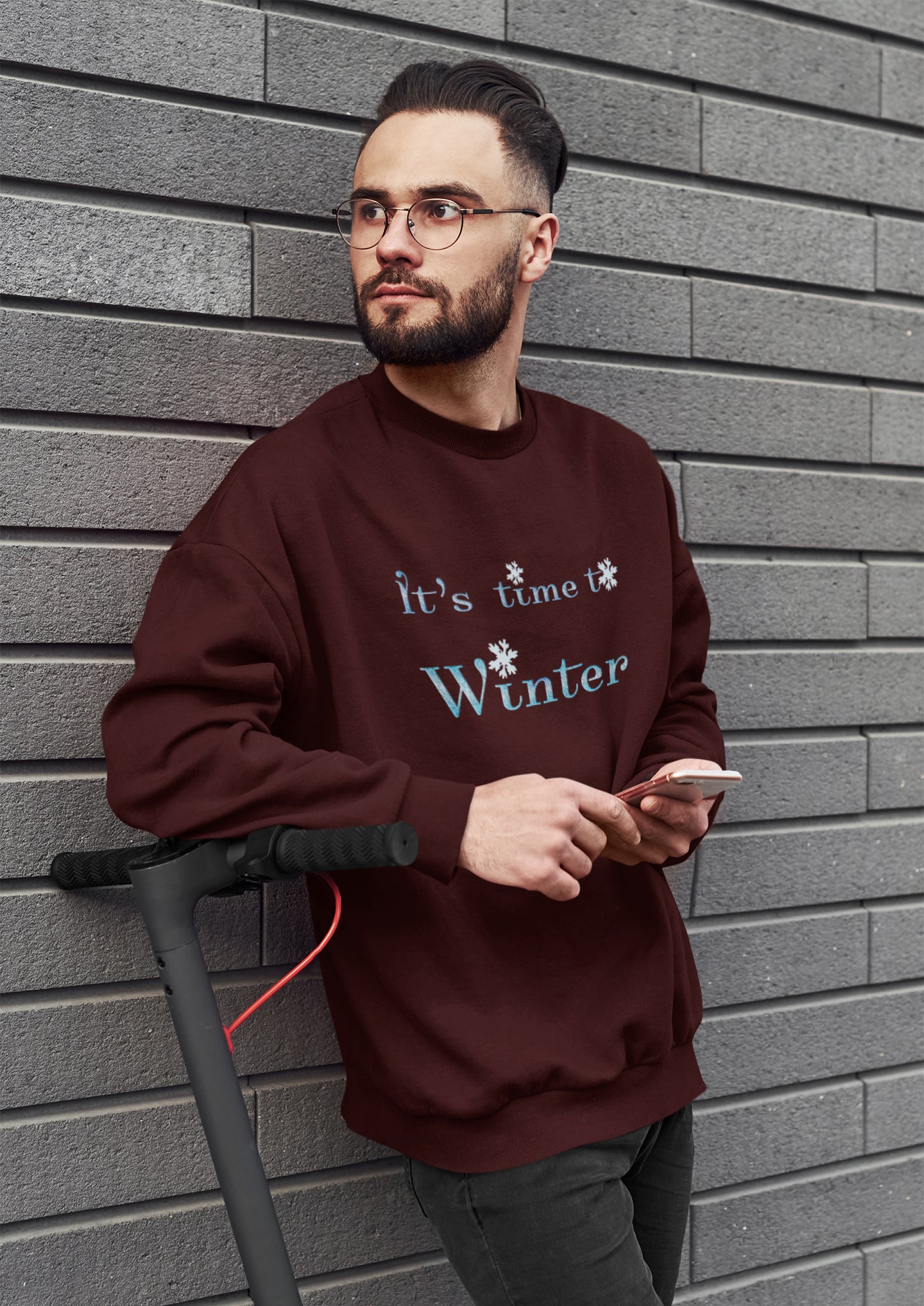 Time To Winter Unisex Sweatshirt
