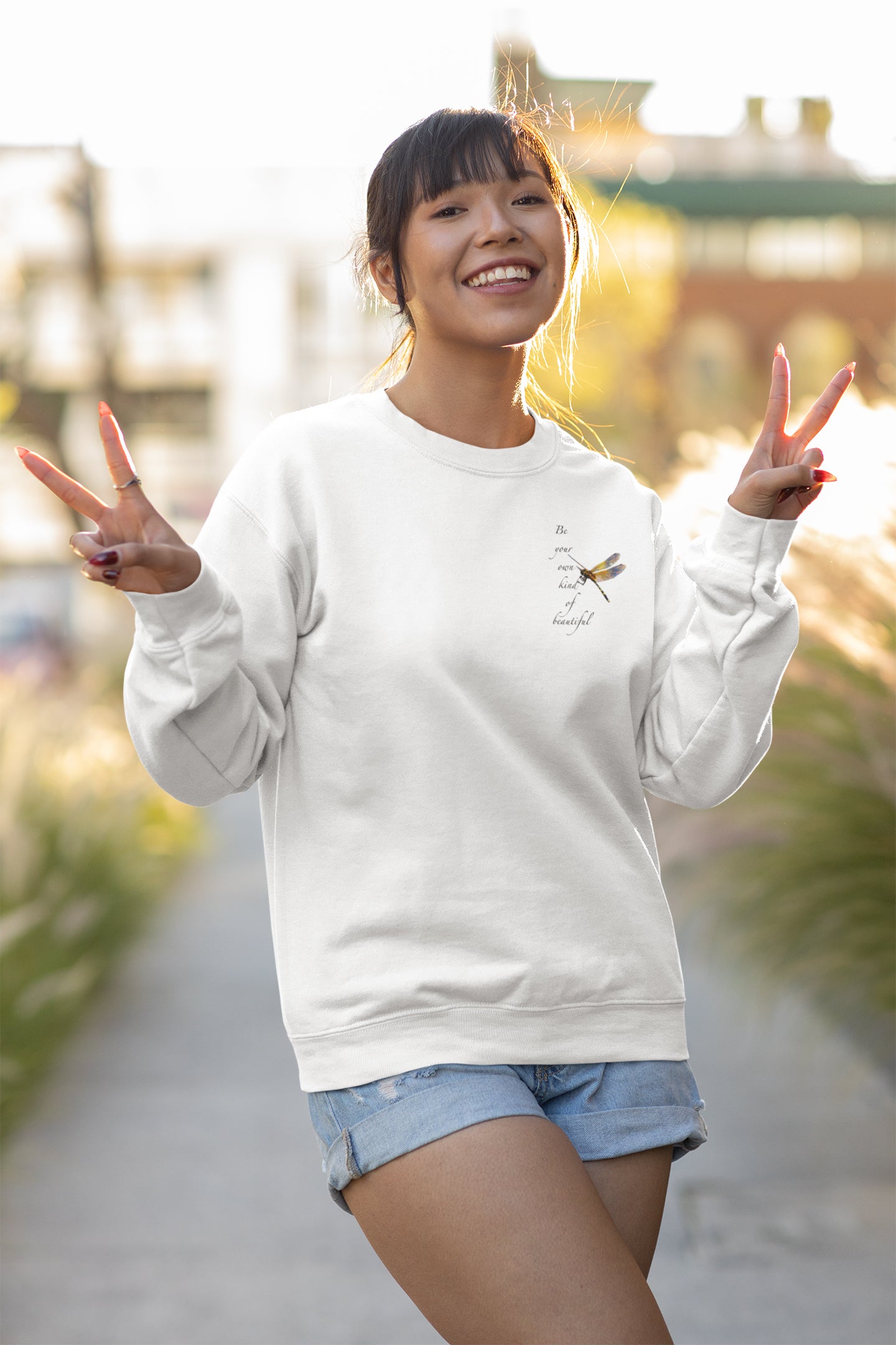 Your Own Kind Of Beautiful Pocket Print Unisex Sweatshirt