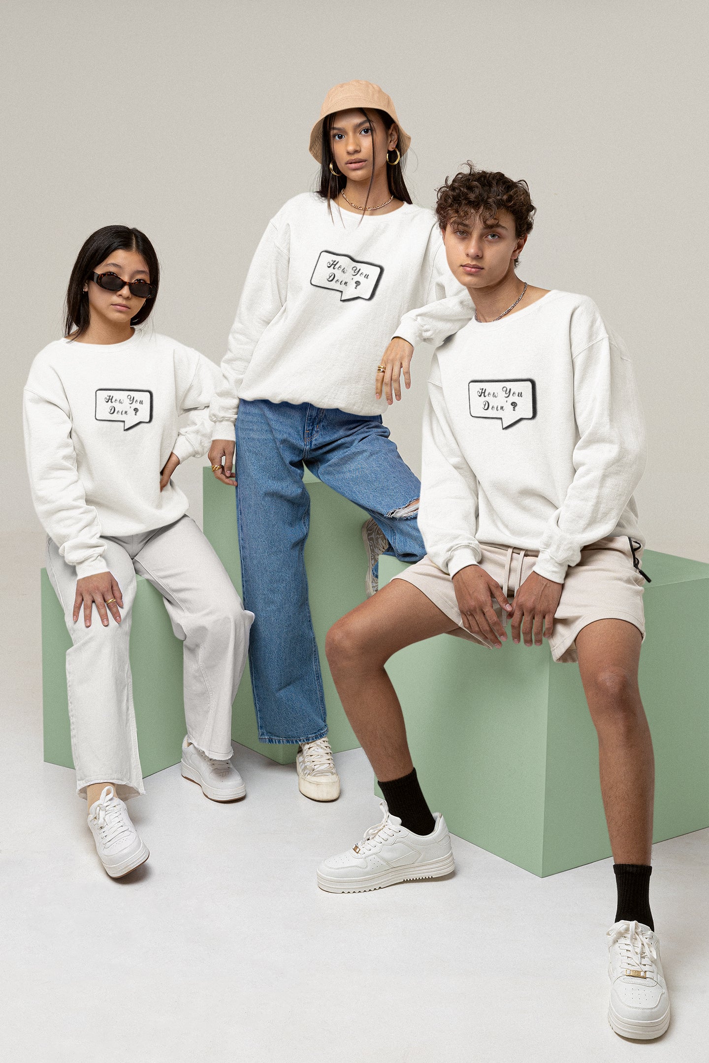 F.R.I.E.N.D.S. Joey How You Doing Unisex Sweatshirt