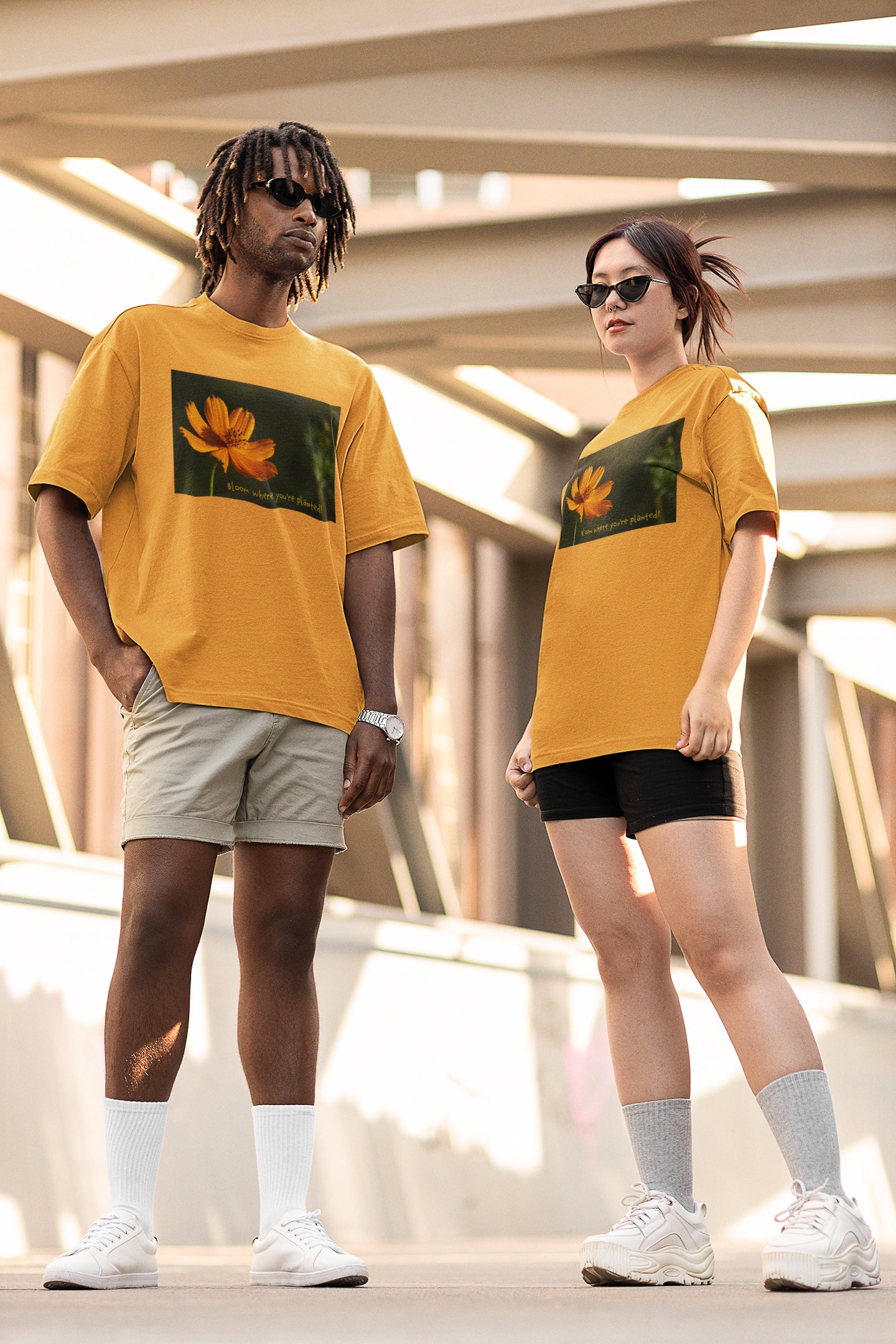 Bloom Unisex Oversized T-shirt