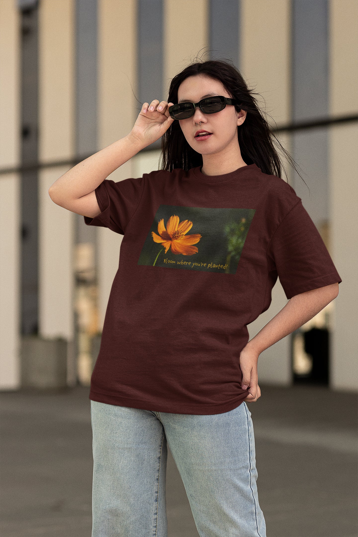 Bloom Unisex Oversized T-shirt