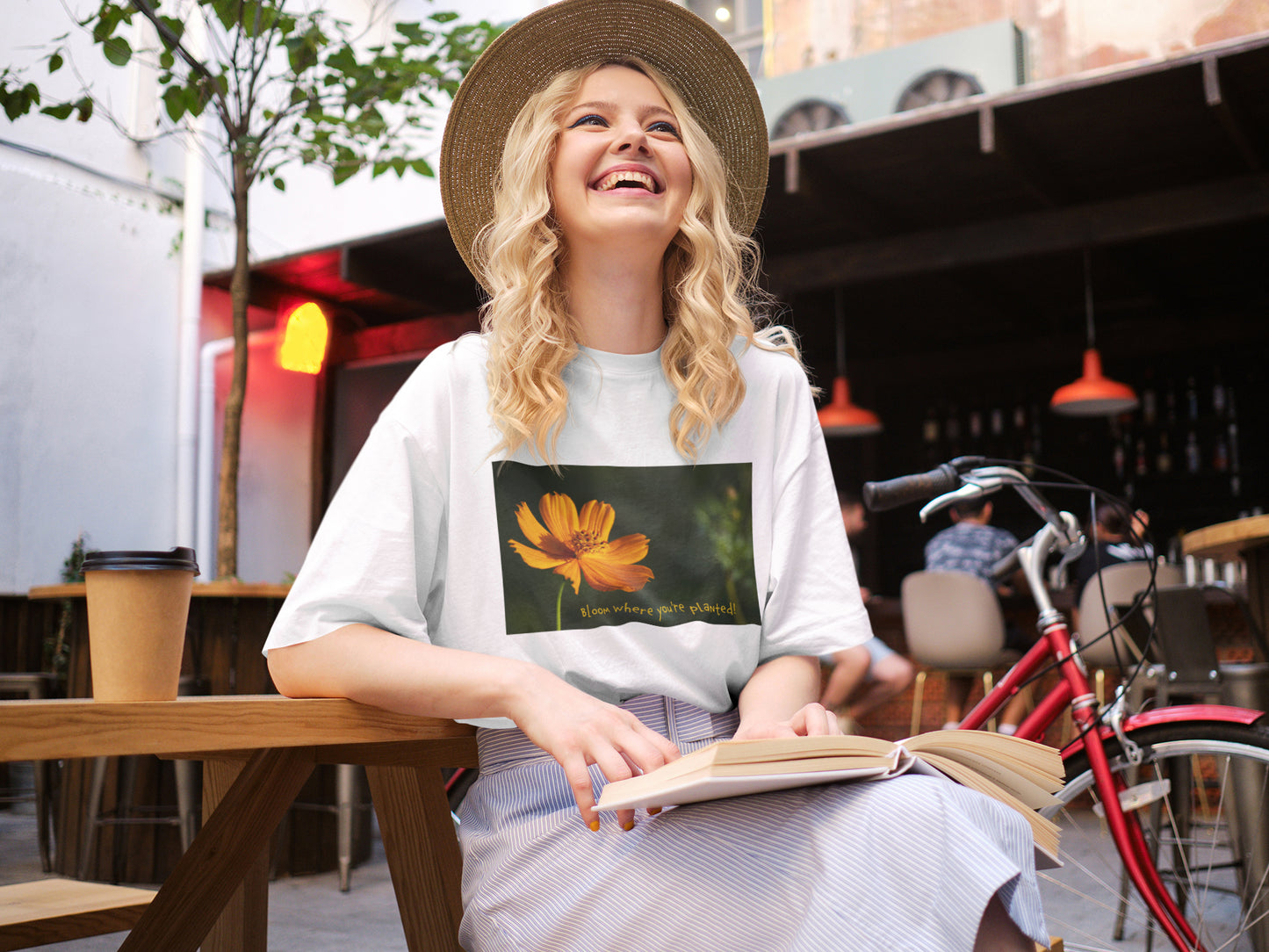 Bloom Unisex Oversized T-shirt