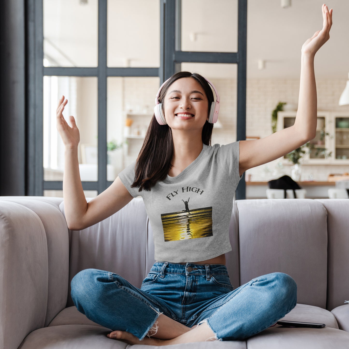 Fly High Shrivardhan Crop Top for Ladies