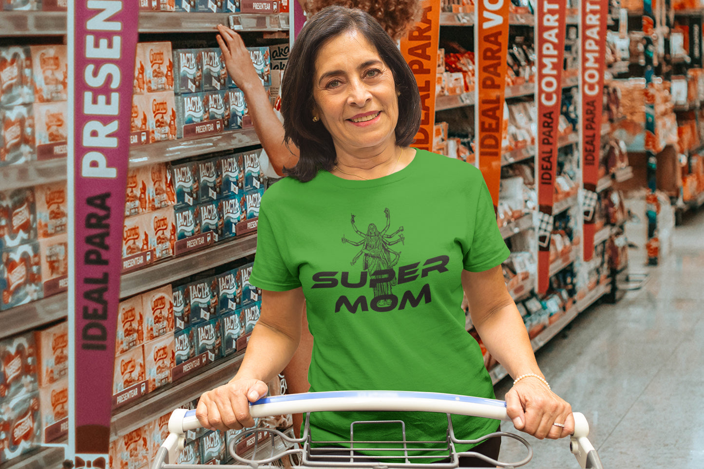 Summer T-shirt for Women( Super Mom )