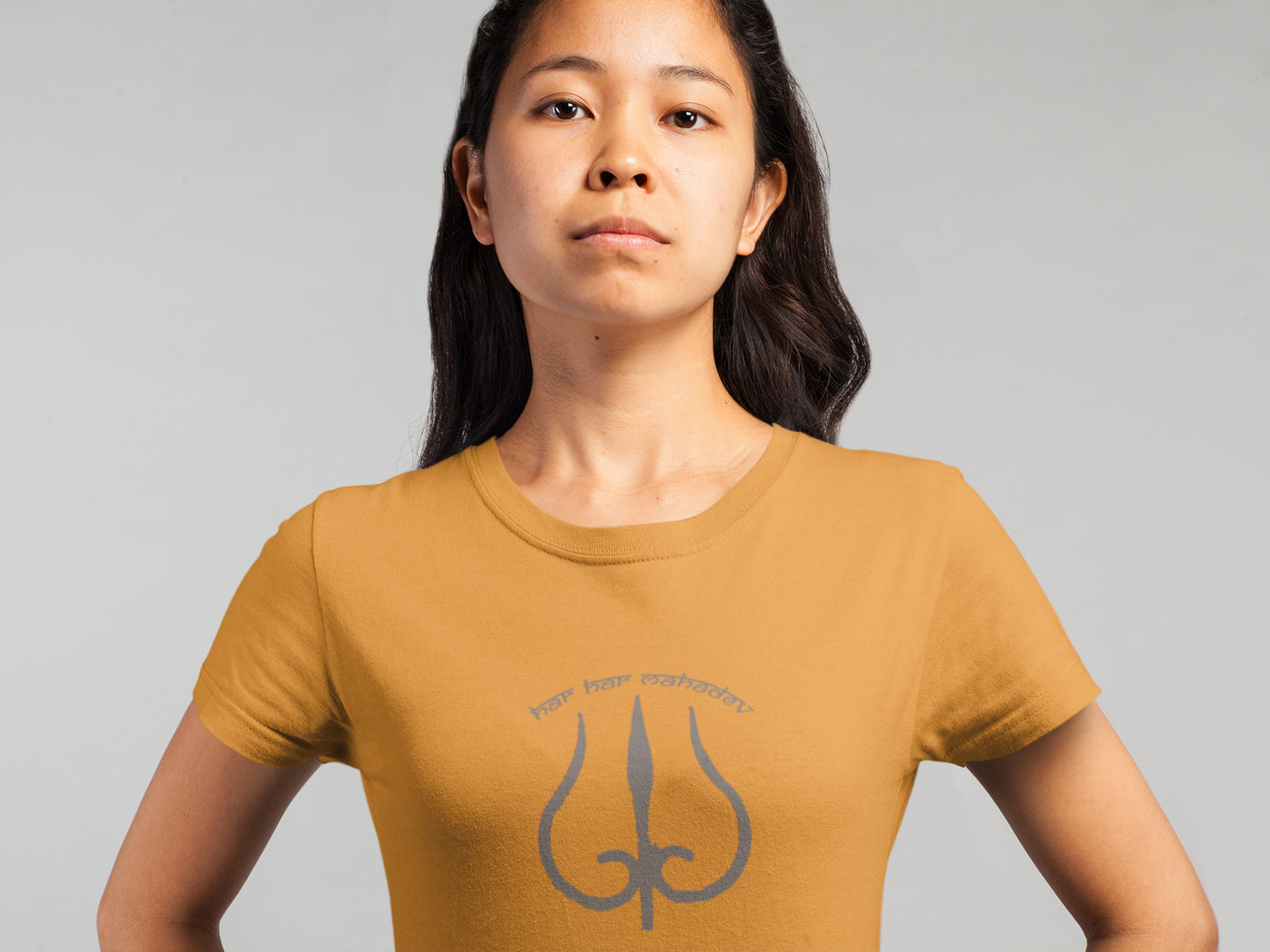 Summer T-shirt for Ladies (HHM Grey Trident)