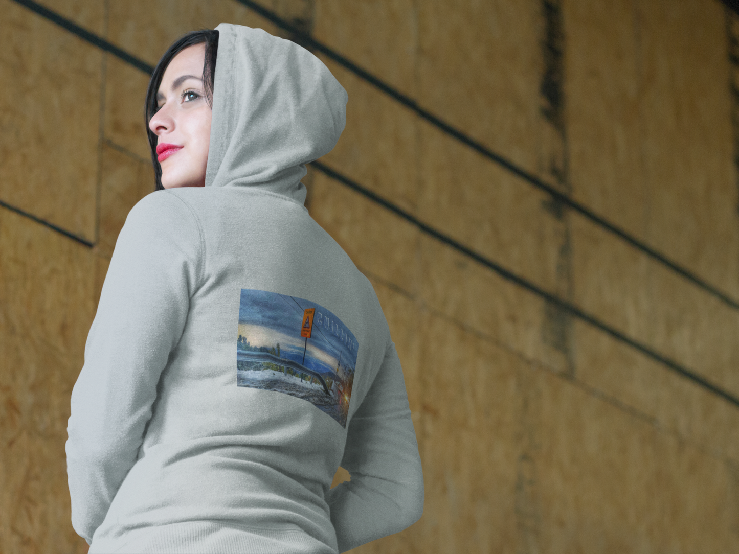 Hoodies for Women (CHILLING BACK PRINT)