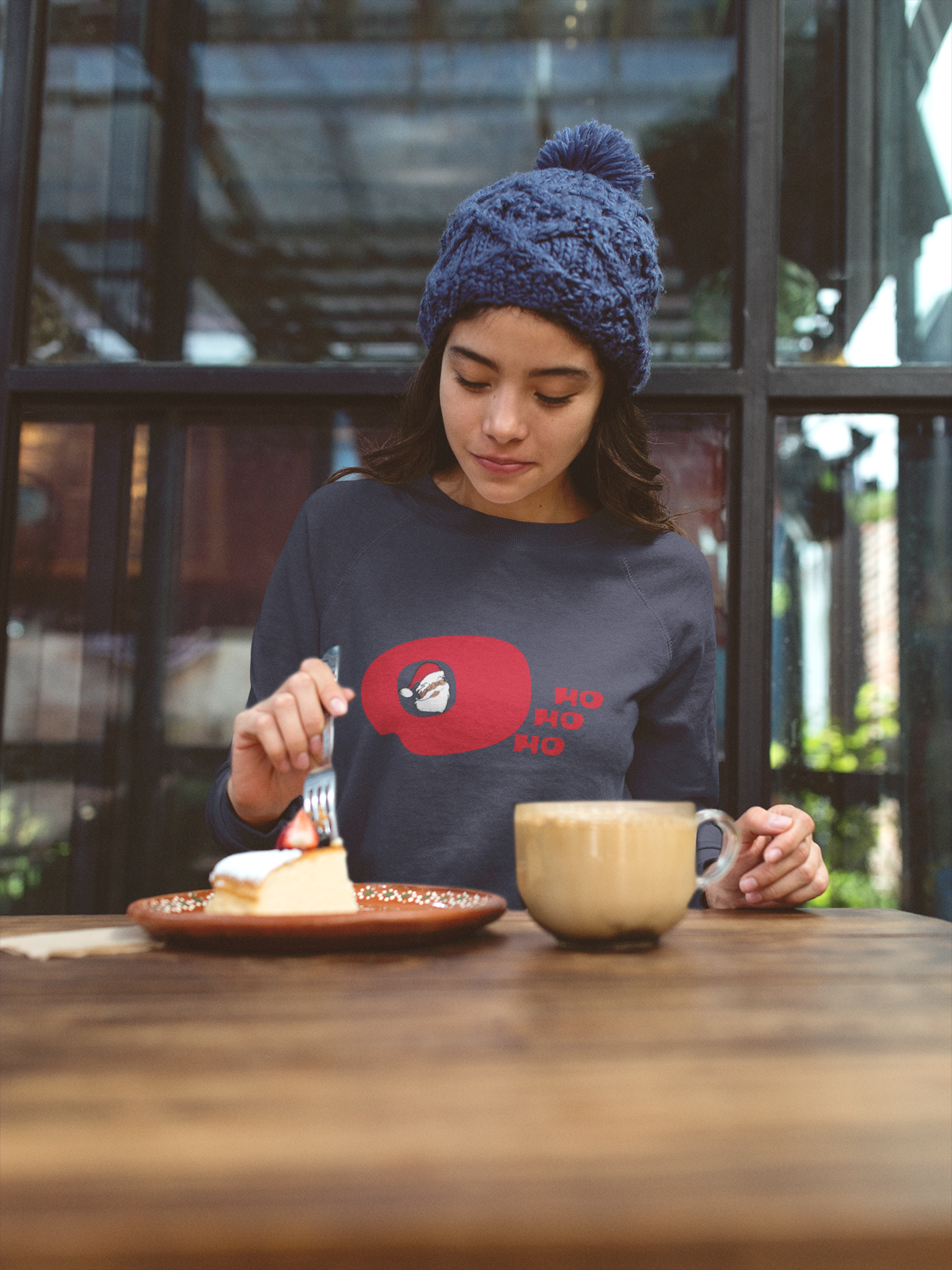 Sweatshirt for Women ( O HO HO HO )