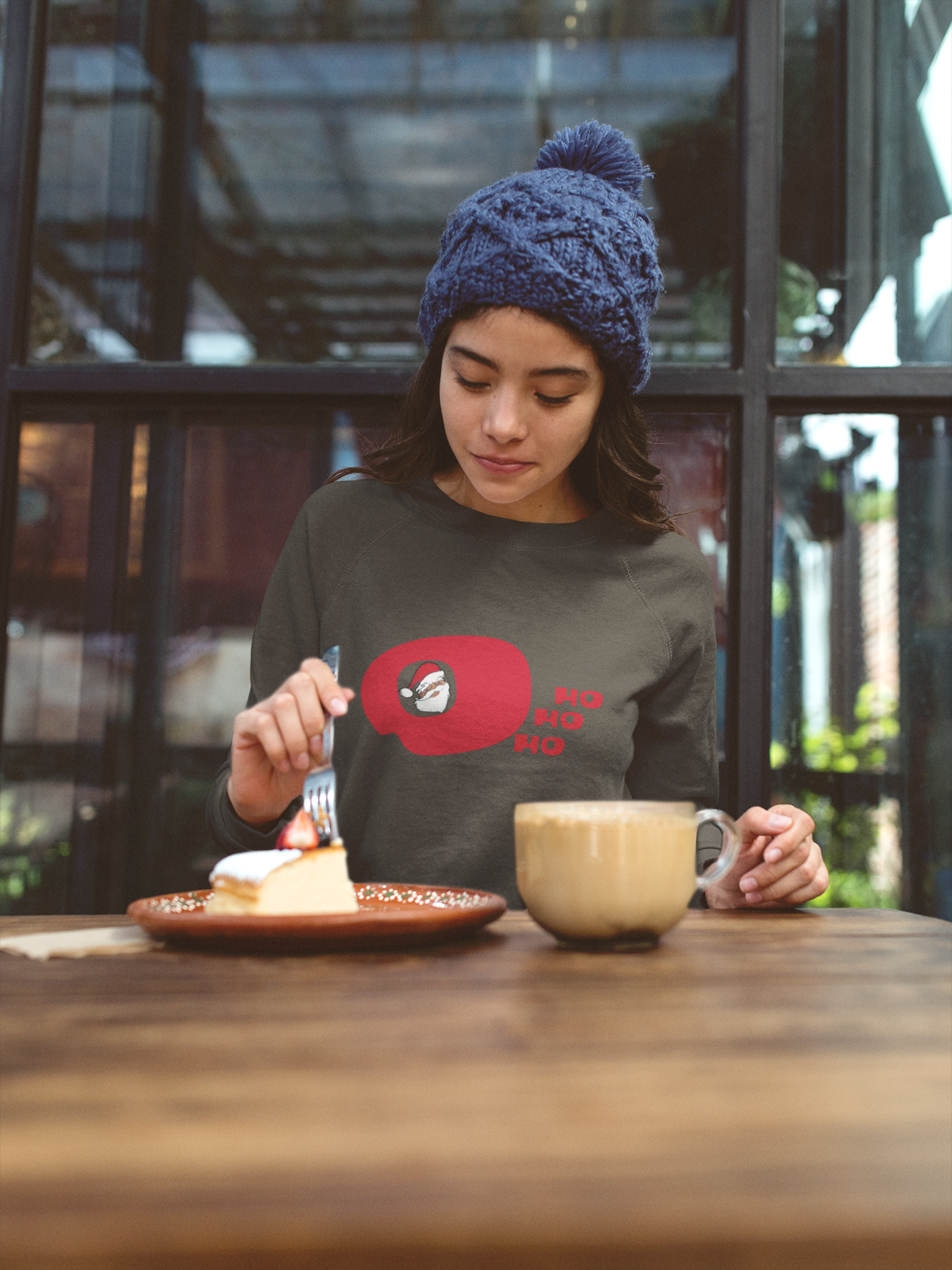 Sweatshirt for Women ( O HO HO HO )