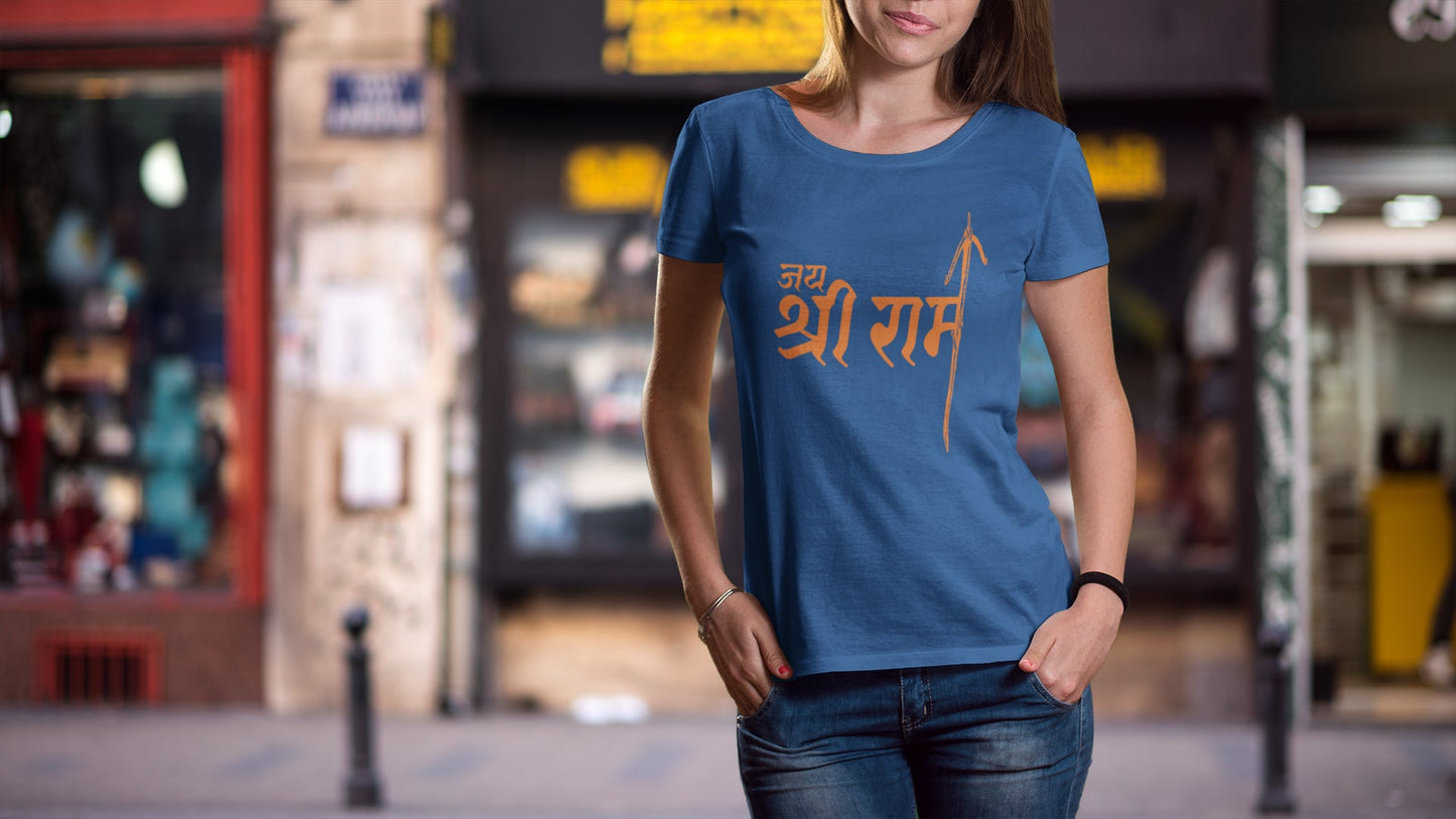 Summer T-shirt For Women ( Jai Shri Ram )