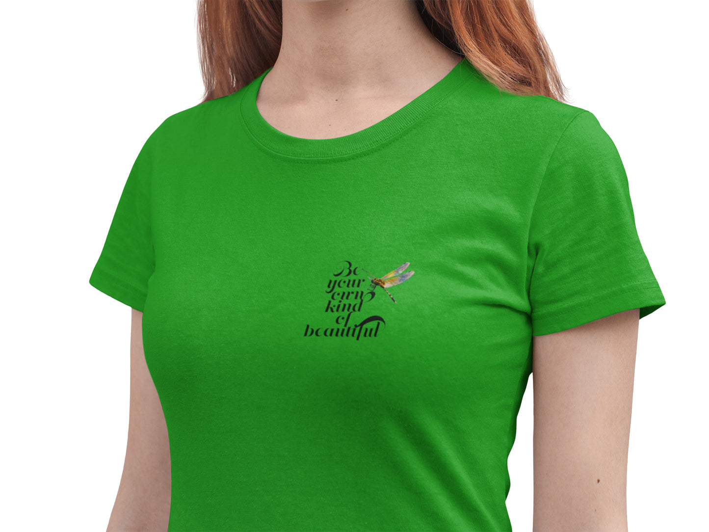 Sommer-T-Shirt für Damen (eigene Art von schönem Taschendruck)