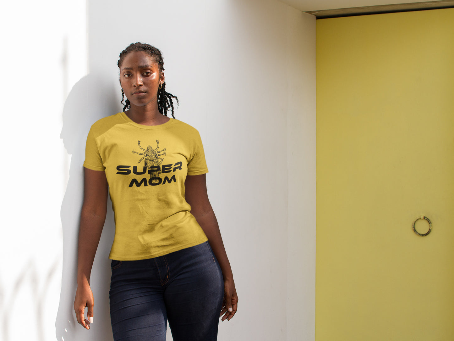 Summer T-shirt for Women( Super Mom )