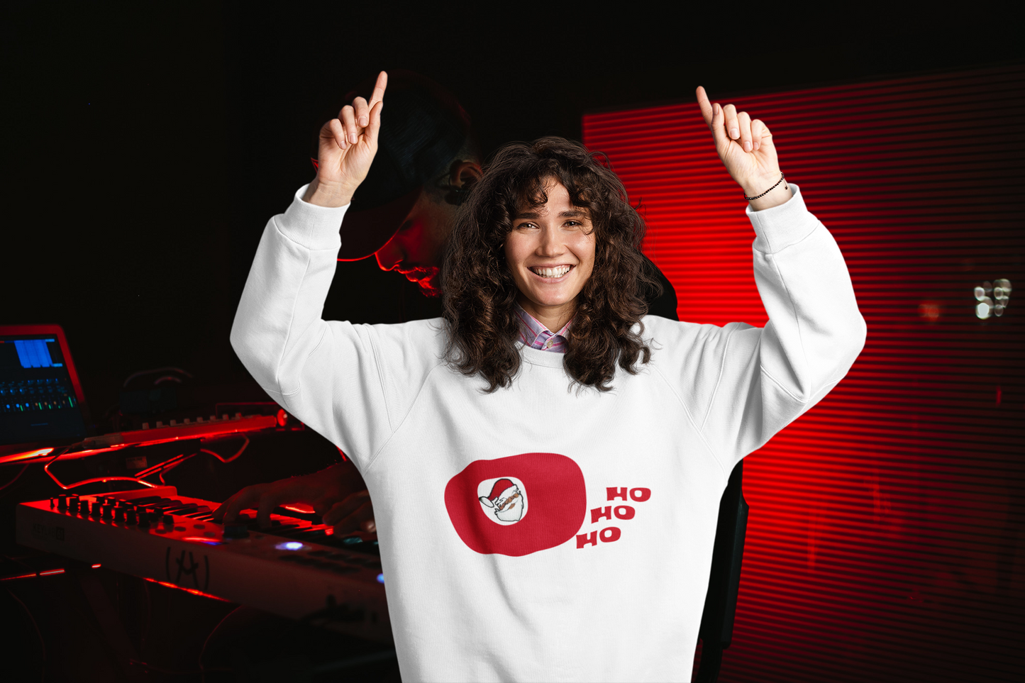Sweatshirt for Women ( O HO HO HO )